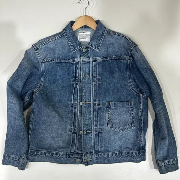 [BUNJANG] BEHVIOR Selvage 1st Generation Trucker Jacket Size 3 / 비헤비어 셀비지 1세대 트러커 3사이즈