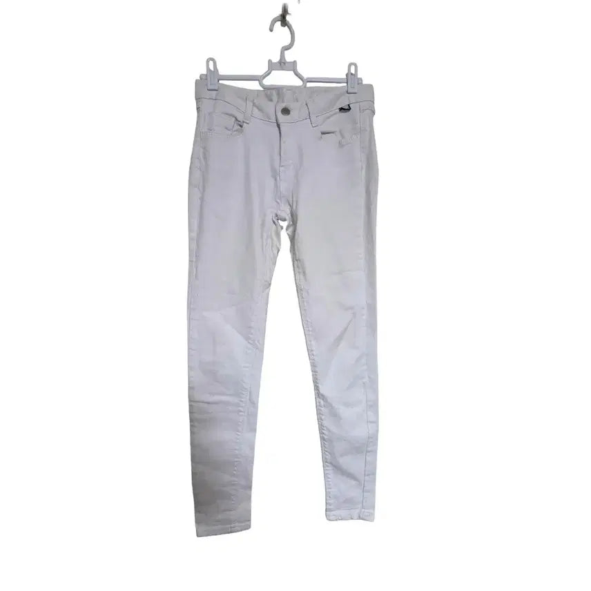 [BUNJANG] Aura Denim Women's White Denim Skinny Jeans (Size 27) / AURA DENIM 여성 화이트 데님 스키니진 (27)
