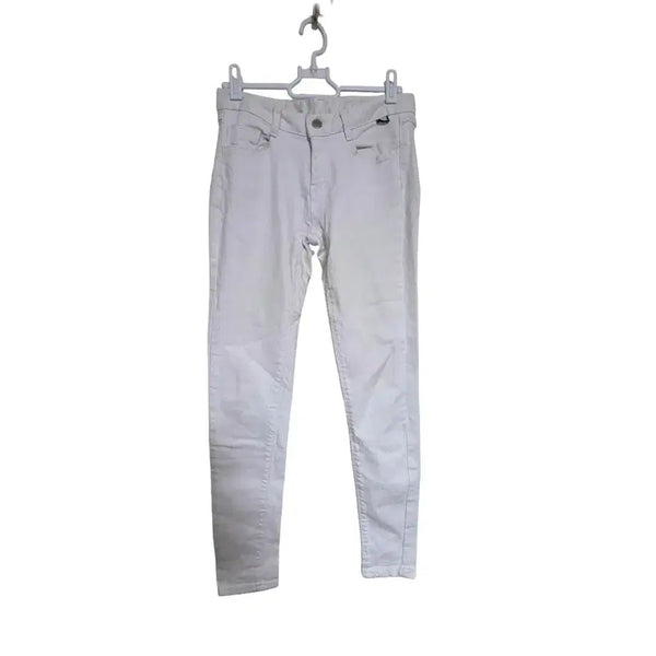 [BUNJANG] Aura Denim Women's White Denim Skinny Jeans (Size 27) / AURA DENIM 여성 화이트 데님 스키니진 (27)