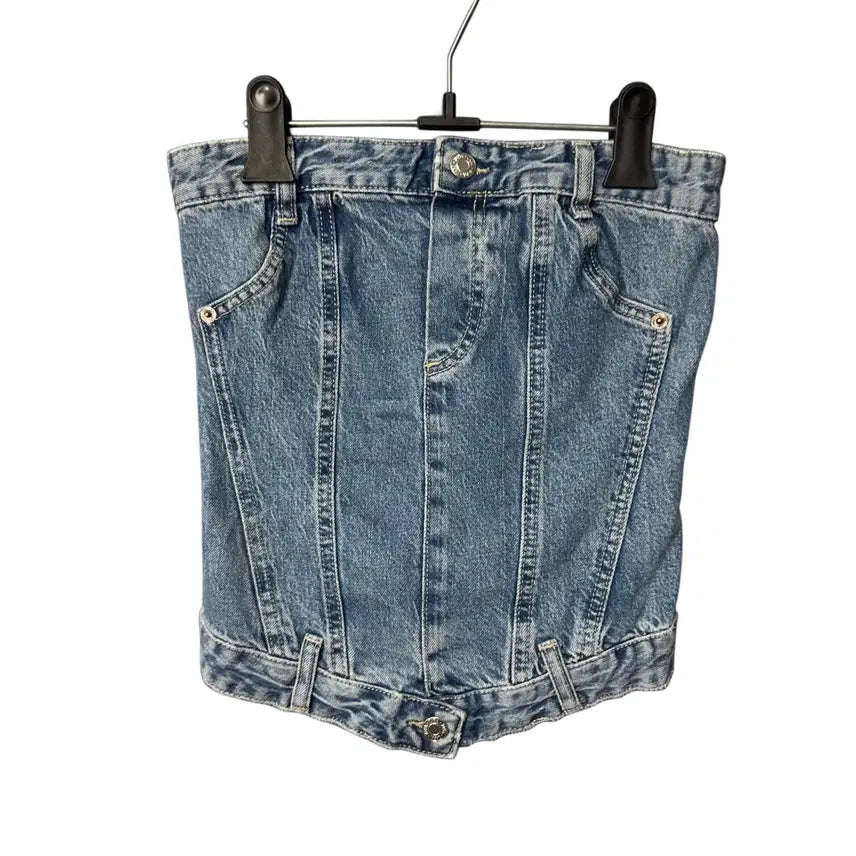 [BUNJANG] Zara Women's Denim Top / S 자라 여성 데님 탑