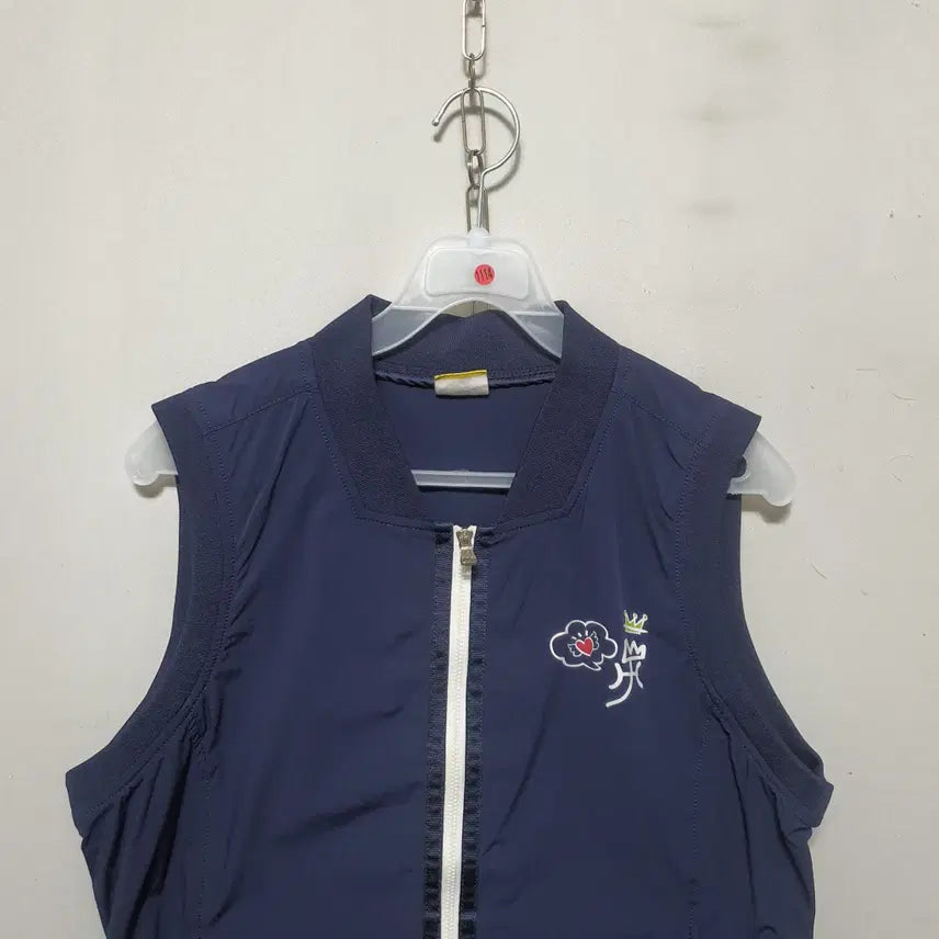 [BUNJANG] Castelbajac Women's Spring/Summer Golf Vest Navy (Size 95) / 1114) 까스텔바작 여성 춘하 골프조끼 95