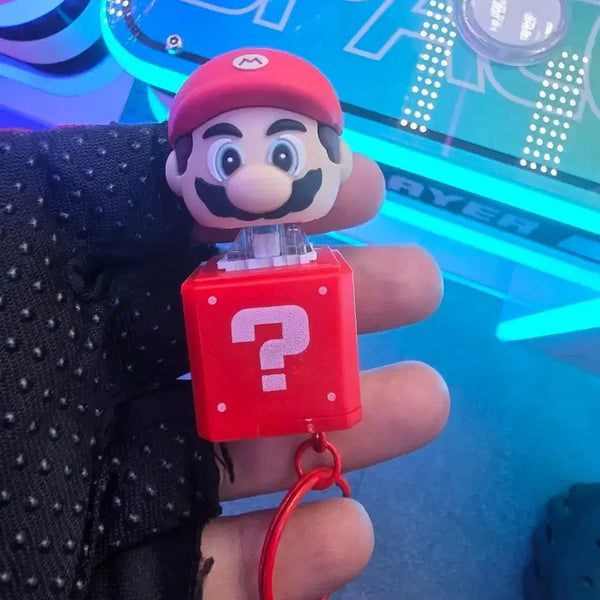 [BUNJANG] Super Mario Question Block Keyring / 슈퍼마리오 물음표블록 키캡 키링