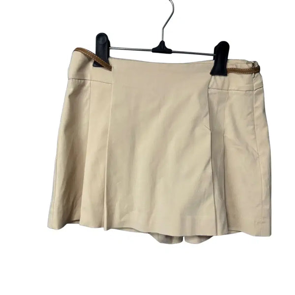 [BUNJANG] Zara Women's Beige Skirt Shorts / S 자라 여성 베이지 스커트 하프 팬츠