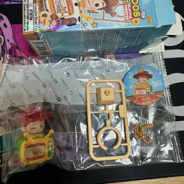 [BUNJANG] Blocky Toy Story Keyring Keycap + Ring / 블로키 토이스토리 키링 키캡 + 반지 (제시)