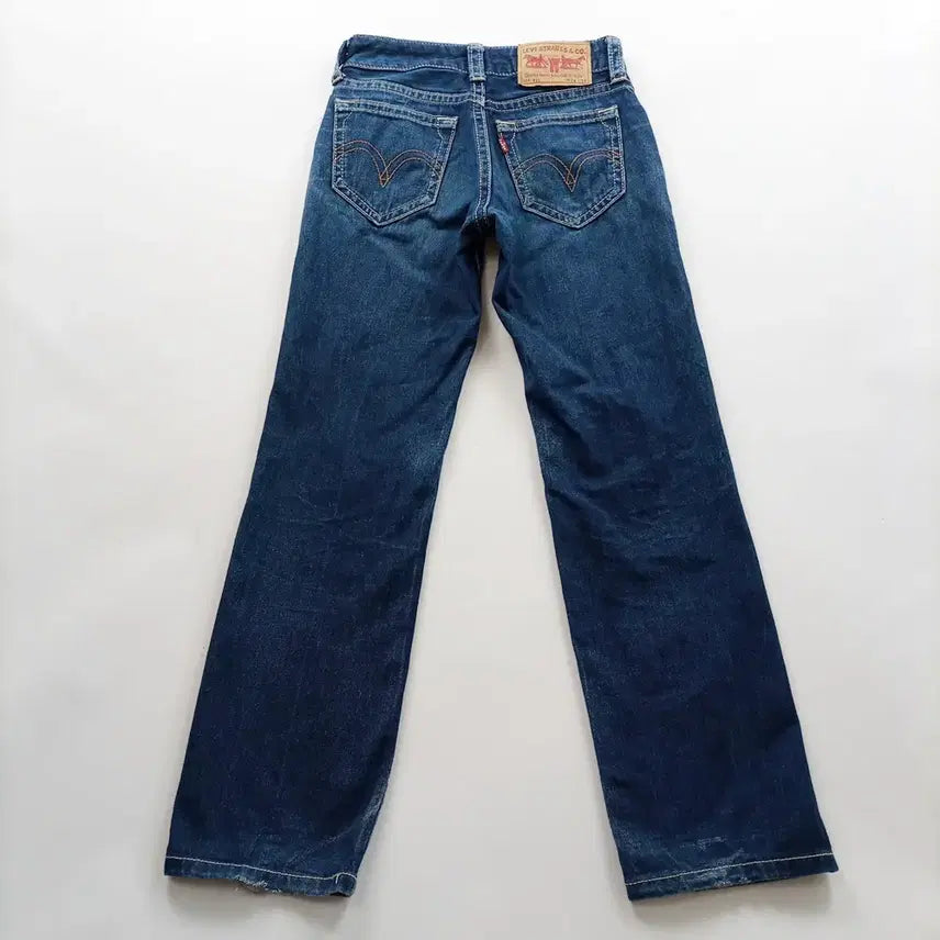 [BUNJANG] Levi's 921 Straight Fit Washed Denim Pants Women's Size 26 / 리바이스 921 청바지 사이즈26 일자 워싱 여자 데님팬츠 B1303