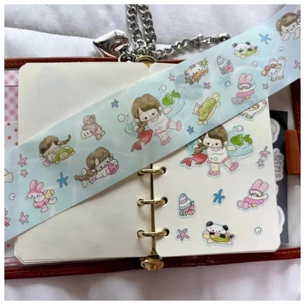 [BUNJANG] Dalosangjeom Summer One Piece Kiss Cut Stickers / 달오상점 여름 한 조각 키스컷