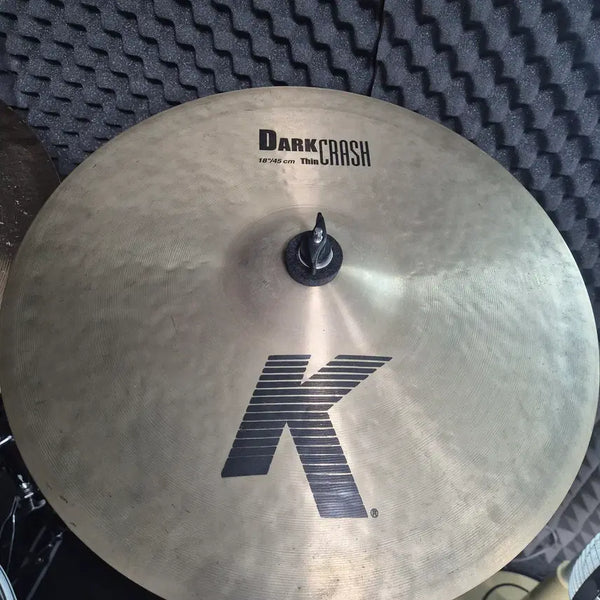 [BUNJANG] Zildjian K Dark Thin Crash Cymbal 18" / Zildjian K Dark Thin Crash 18인치