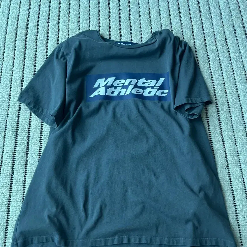 [BUNJANG] Mental Athletic T-Shirt / 멘탈 애슬레틱 반팔 티셔츠