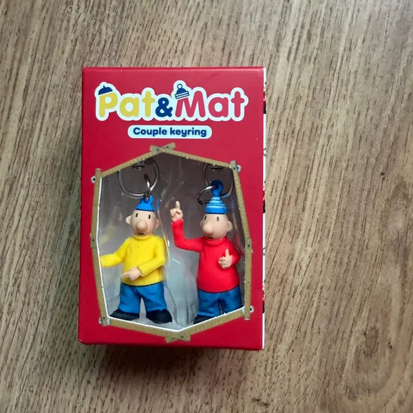 [BUNJANG] Pat & Mat Couple Keyring (Sealed) / 패트와매트 커플키링 미개봉