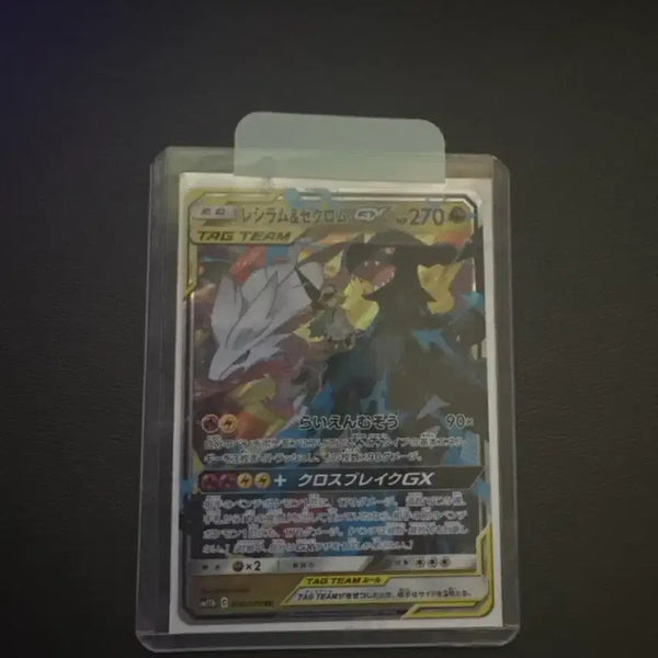 [BUNJANG] Reshiram & Zekrom GX Tag Team Card / 일판팀태그(상태s급)