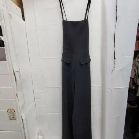 [BUNJANG] Black Overalls / 검정색 멜빵 바지