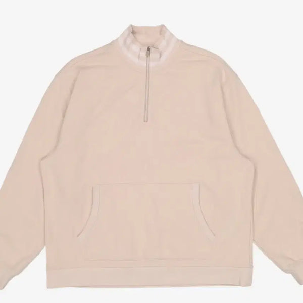 [BUNJANG] G/Fore Golfwear Half-Zip Long Sleeve Jersey Beige / 지포어 골프웨어 하프집업 베이지 긴팔 팝니다.