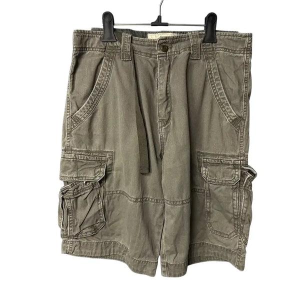 [BUNJANG] Abercrombie & Fitch Brown Cargo Shorts / 32 아베크롬비 브라운 카고 하프 팬츠