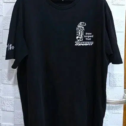 [BUNJANG] Dynafit Leopard Short Sleeve T-Shirt Black XL / (G)다이나핏 레오파드 반팔티 블랙 XL