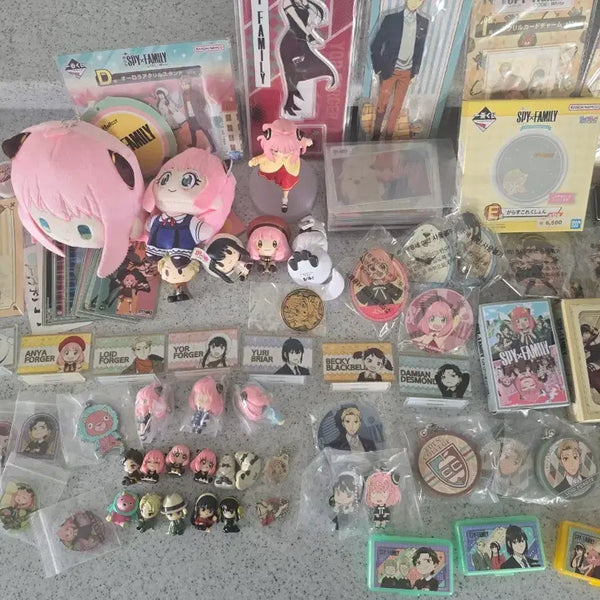 [BUNJANG] Spy x Family Merchandise Bundle Set / 스파이패밀리 굿즈세트 일괄 판매