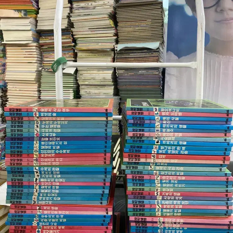 [BUNJANG] Woongjin Science Album 77 Volume Set Children's Used Books / 과학앨범 웅진 77권 세트 어린이책 중고책