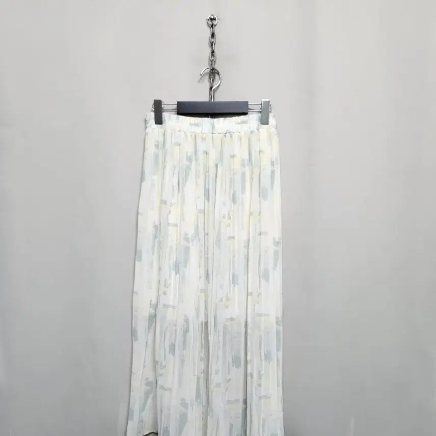 [BUNJANG] Chiffon Pleated Long Skirt / 쉬폰 플리츠 롱 스커트