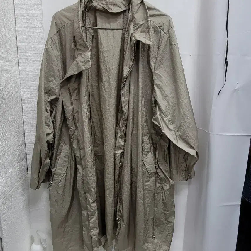 [BUNJANG] Off-White Long Coat / 미색 롱 코트