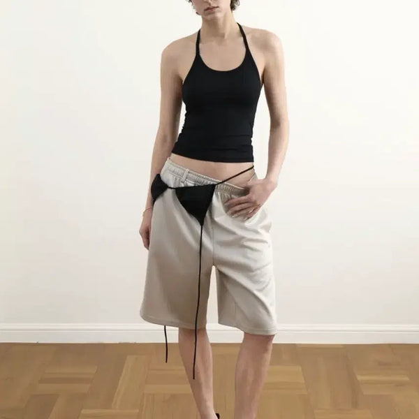 [BUNJANG] SAGEGASAGE Bermuda Shorts Light Beige / SAGEGASAGE 세이지가 버뮤다 팬츠 반바지