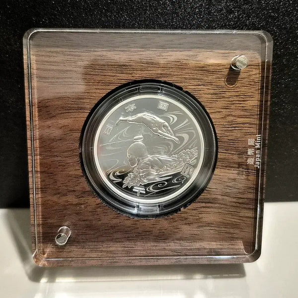 [BUNJANG] Japan Mint 2020 Tokyo Olympics Commemorative Silver Coin (Swimming) / 일본조폐국 2020도쿄올림픽 기념 은화 (수영)