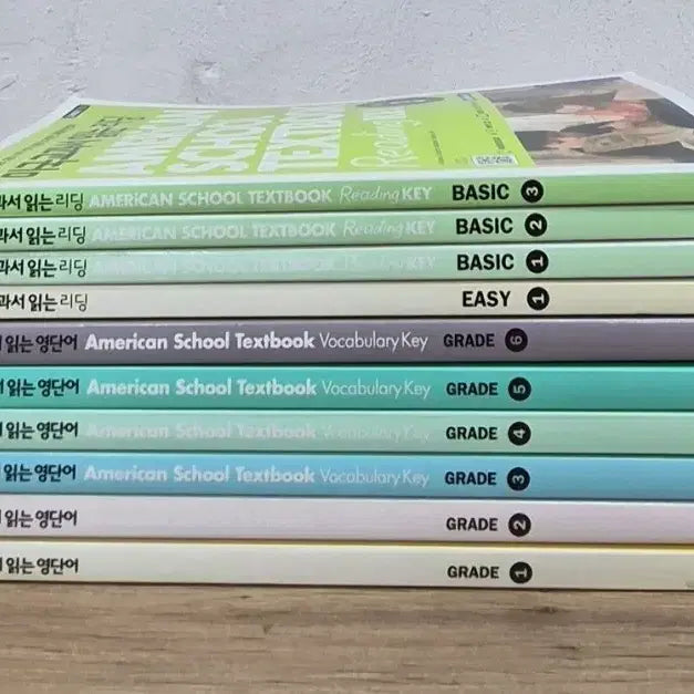 [BUNJANG] Kihap Publisher U.S. Textbook Reading and Vocabulary Set / 미국교과서 읽는 리딩/영단어 세트 키출판사