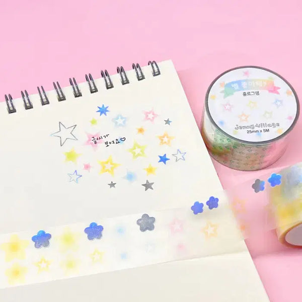 [BUNJANG] Jennivillage Do You Like Stars? Kiss Cut Stickers / 제니빌리지 별 좋아해? 키스컷