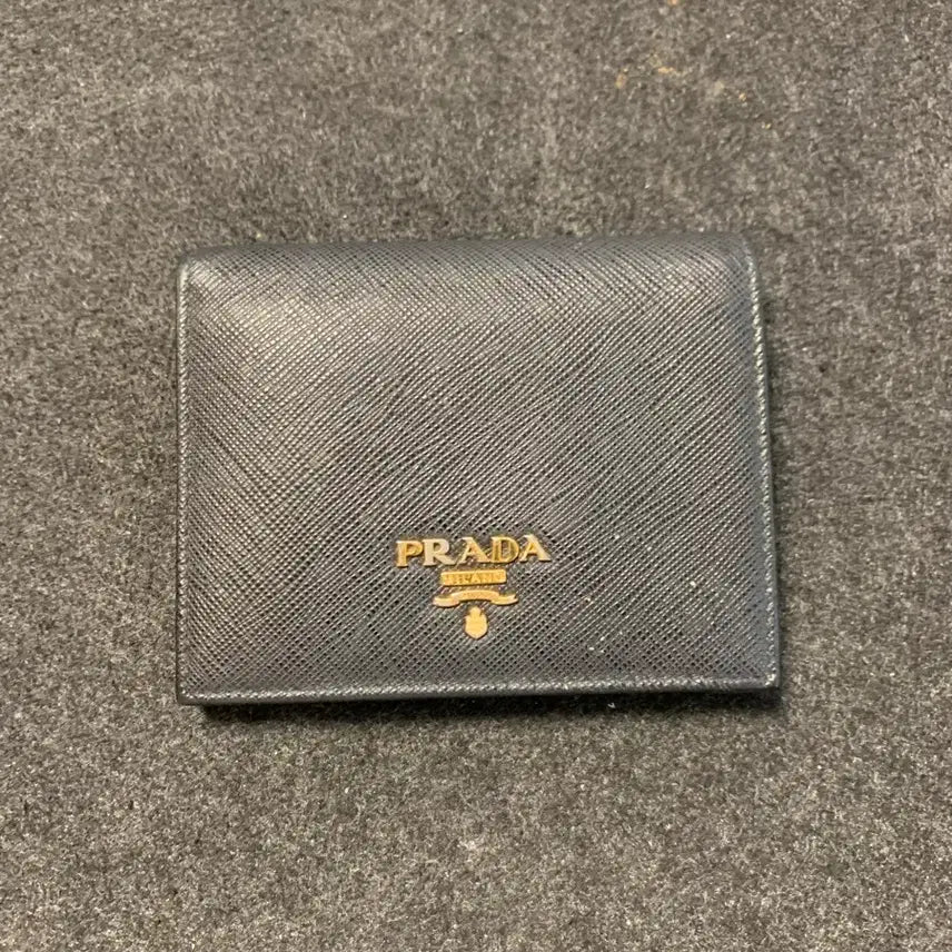 [BUNJANG] Prada Saffiano Wallet Gold Hardware / 프라다 시피아노 금장 정품 지갑