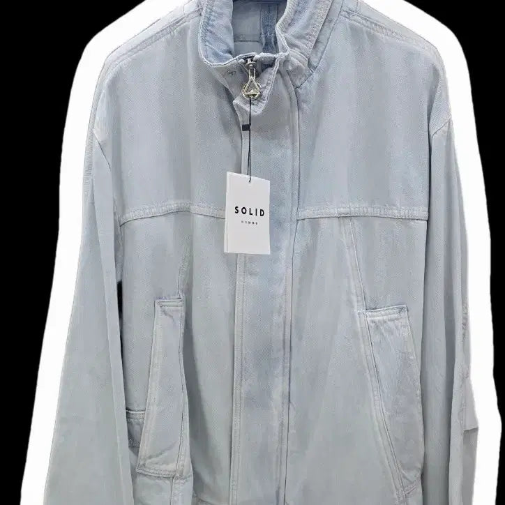 [BUNJANG] Solid Homme Denim Shell Parka / 솔리드옴므 데님쉘파카 46,48,50,52