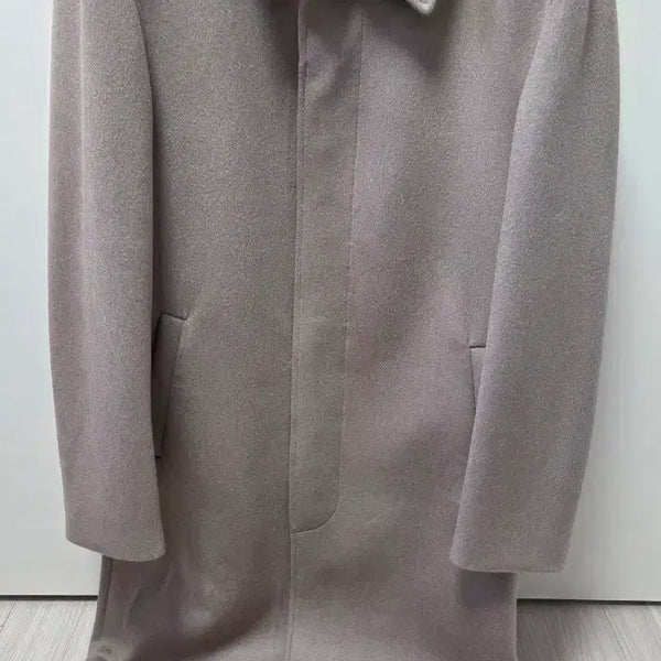 [BUNJANG] Eduardo Wool Cashmere Balmacaan Coat Sand Beige Ivory Size 100 New / 에두아르도 울캐시미어 발마칸코드 샌드베이지 아이보리 색상 100사이즈 새상품 판매