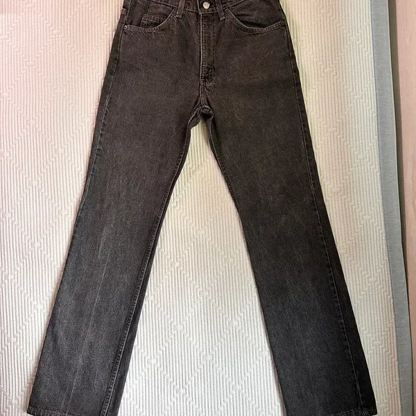 [BUNJANG] Levi's 517 Black Denim Jeans (USA Made) / 90s 리바이스 517 usa 흑청 블랙