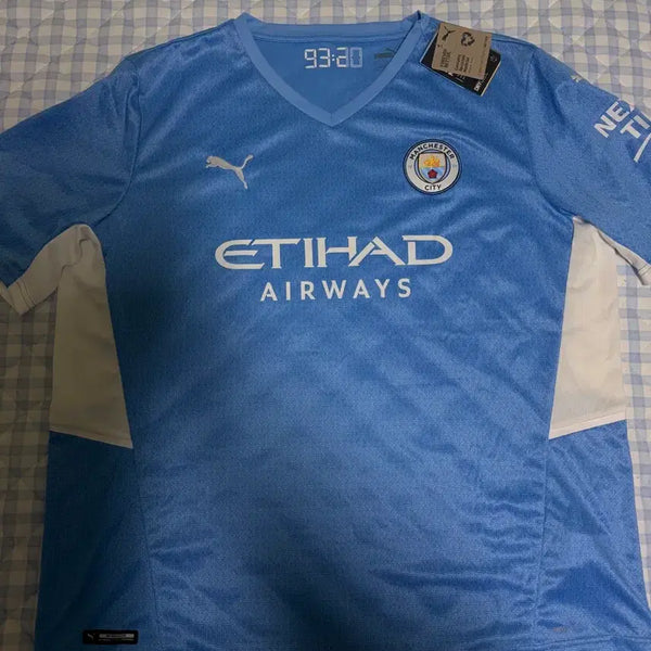 [BUNJANG] Manchester City 21/22 Authentic Aguero Commemorative Jersey / 맨체스터시티 21/22 유니폼 져지 정품