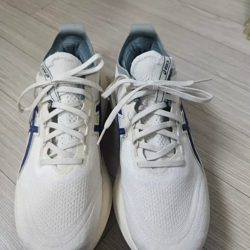 [BUNJANG] ASICS Gel Nimbus 27 Running Shoes White/Blue (265mm) / 아식스 젤님버스27 265사이즈