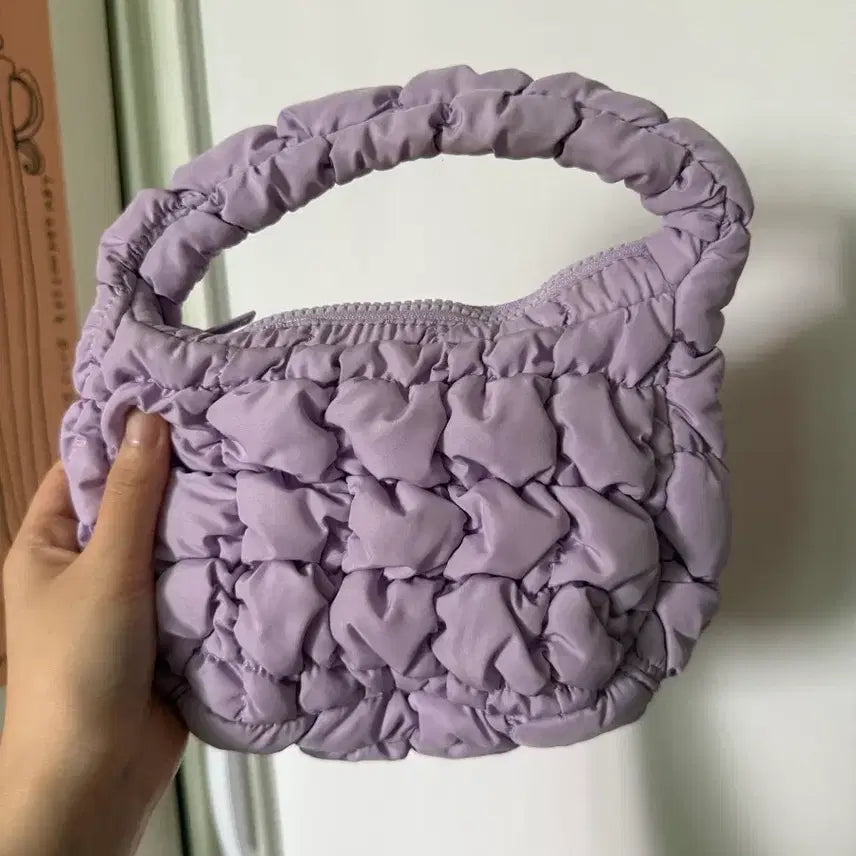[BUNJANG] COS Quilted Micro Bag Purple / 코스 cos 퀼티드백 마이크로 퍼플