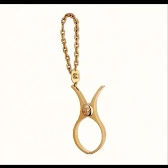 [BUNJANG] Hermès Glove Holder Clip Gold New / 에르메스 글로브홀더 글로브홀더 클립 골드 새제품