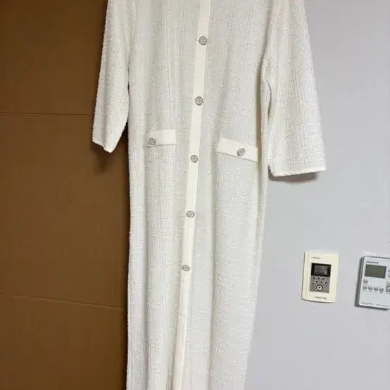 [BUNJANG] 7-Sleeve Tweed Summer Dress / 7부 트위드 여름 원피스