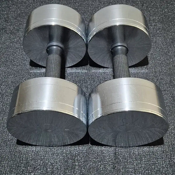 [BUNJANG] Domestic 10KG High-Density Chrome Dumbbell Set (Pair) / (무료배송) 국산 10KG 고밀도 크롬 아령 덤벨 두개 한세트