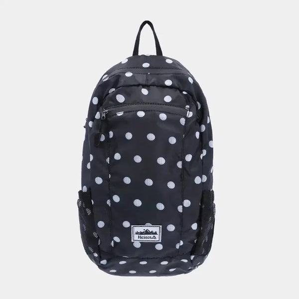 [BUNJANG] Hyisan Dot Black Backpack (Sealed) / 하이산 도트 블랙 백팩(미개봉)