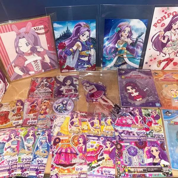 [BUNJANG] Aikatsu! Mizuki & Runa Goods Card Bundle Set / 급전 일괄 처분 / 아이엠스타 아이카츠 미즈키 루나 굿즈 카드 일판