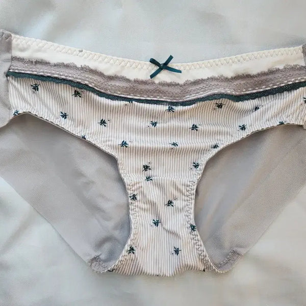 [BUNJANG] Striped Seamless Women's Panties / 스트라이프 노라인 여성팬티- 중고