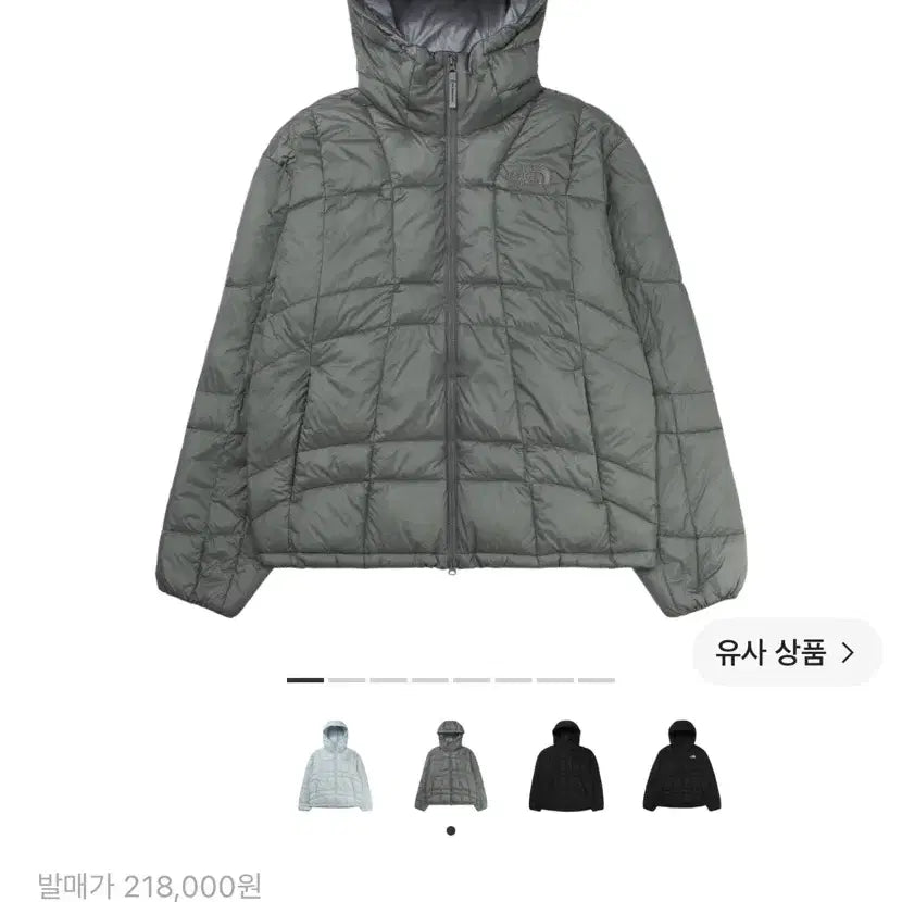 [BUNJANG] The North Face Wave LT On Jacket Grey / 노스페이스 웨이브 LT 온 자켓 그레이