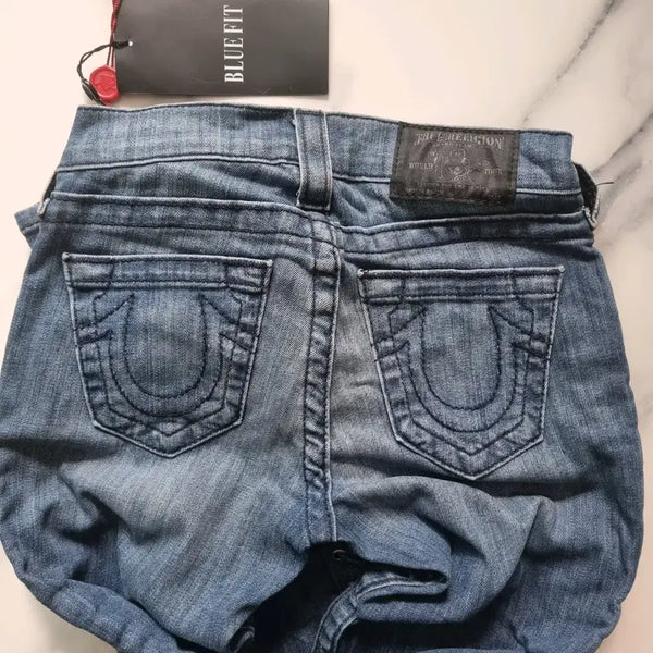 [BUNJANG] True Religion Lace-Up Skinny Jeans W25 / (새상품)트루릴리젼 레이스업 스키니진 W25사이즈