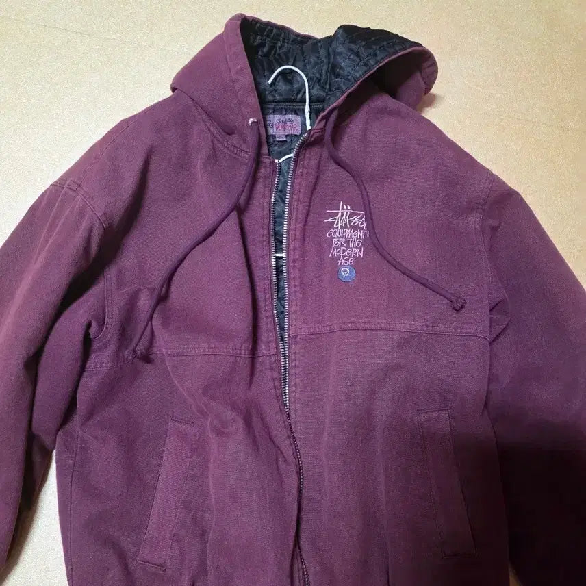 [BUNJANG] Stussy Canvas Insulated Work Jacket / 스투시 캔버스 인슐레이티드 워크 자켓