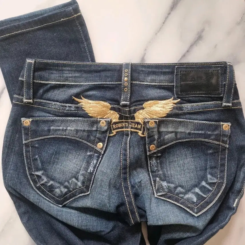 [BUNJANG] Robins Jean Goldwing Jeans Size 25 / (새상품)로빈스진 골드윙 청바지 25사이즈