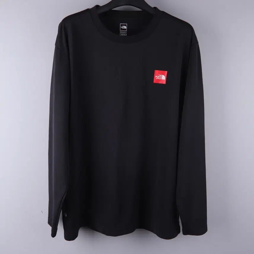 [BUNJANG] The North Face Black Long Sleeve T-Shirt (2XL) / 노스페이스 기능성 롱 슬리브 티셔츠 블랙 (2XL)