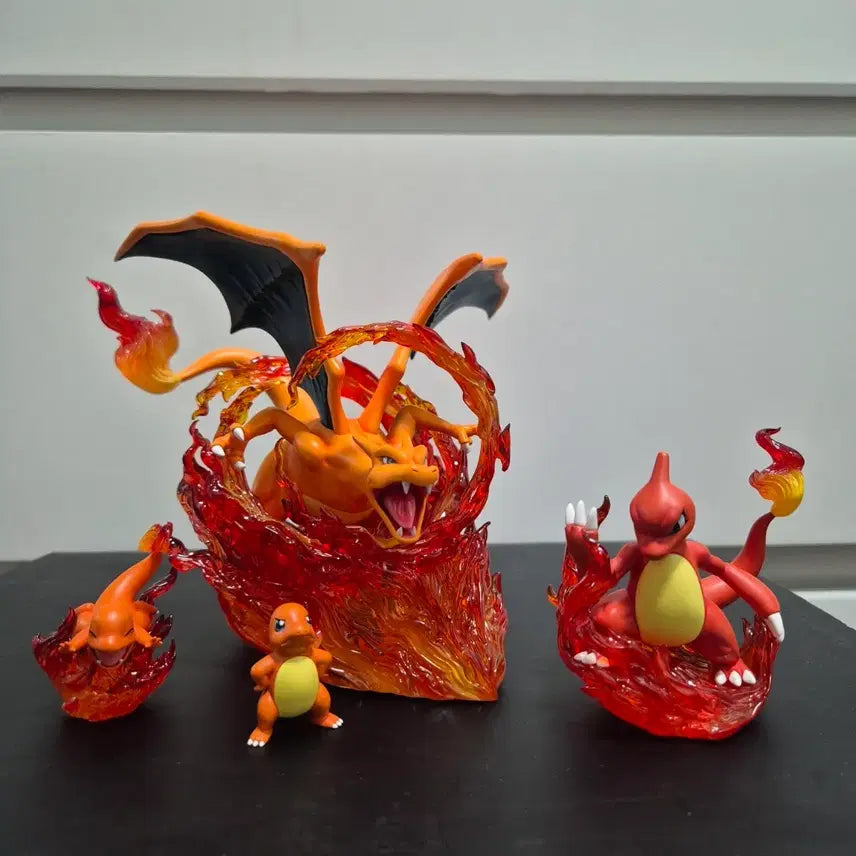 [BUNJANG] Pokemon Charizard B-Scale Resin Figure / 포켓몬 zxz 리자몽 b 스케일 피규어 레진