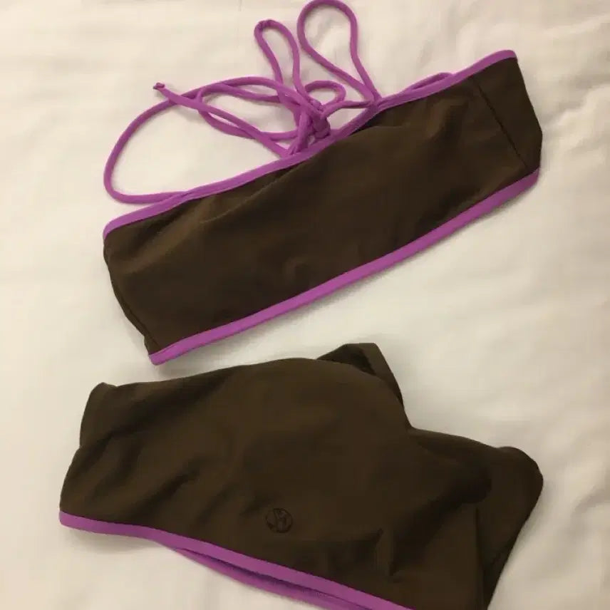 [BUNJANG] Pieces Band Bando Bikini Brown / 파이시스 방도 비키니