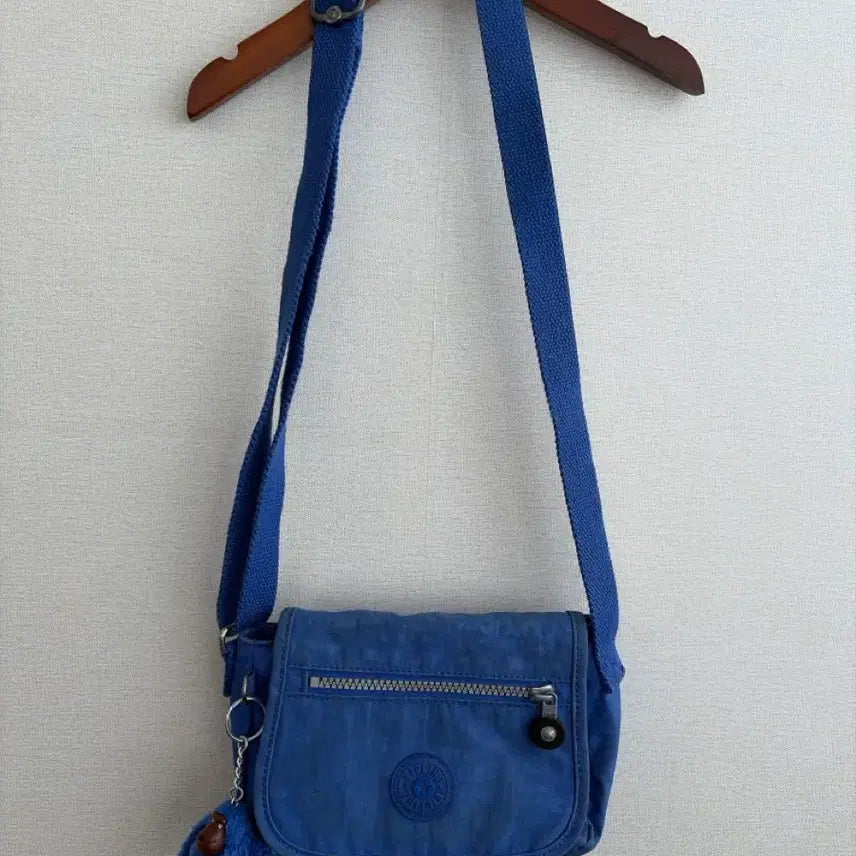 [BUNJANG] Kipling Mini Crossbody Bag Blue / 키플링 미니 크로스백 블루