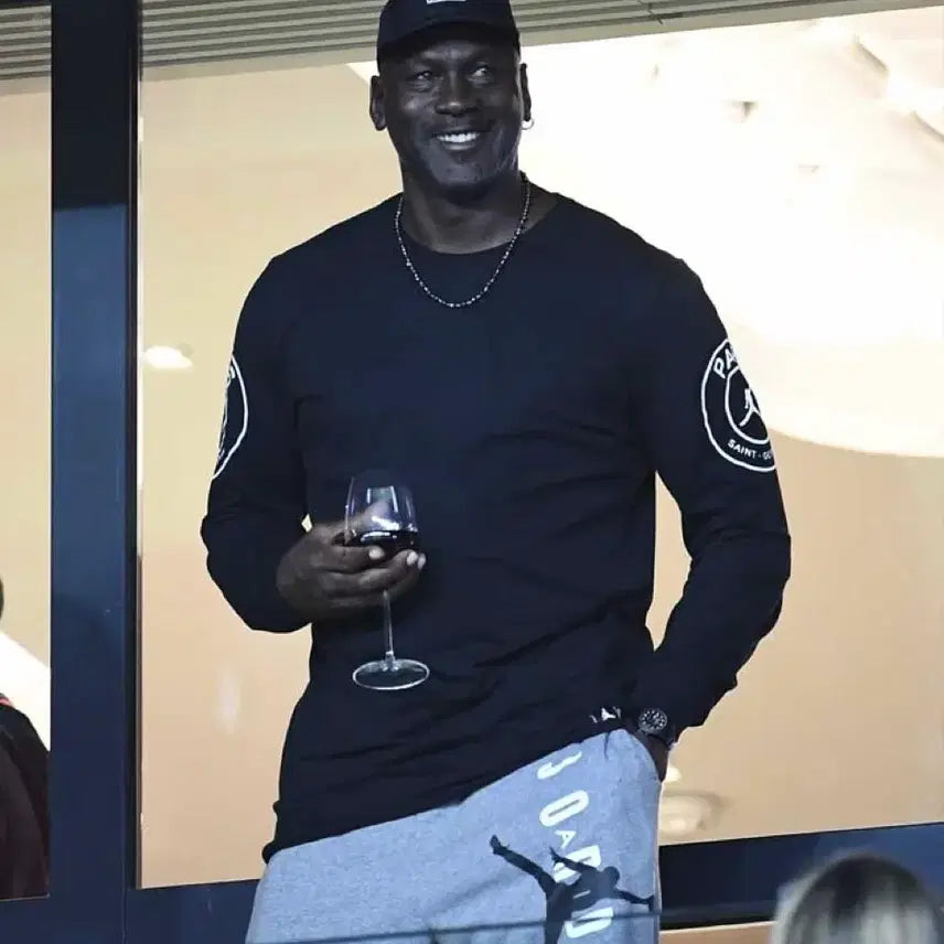 [BUNJANG] PSG x Jordan Long Sleeve T-Shirt (Black, Size M) / [M] PSGx조던 콜라보 긴팔 티셔츠