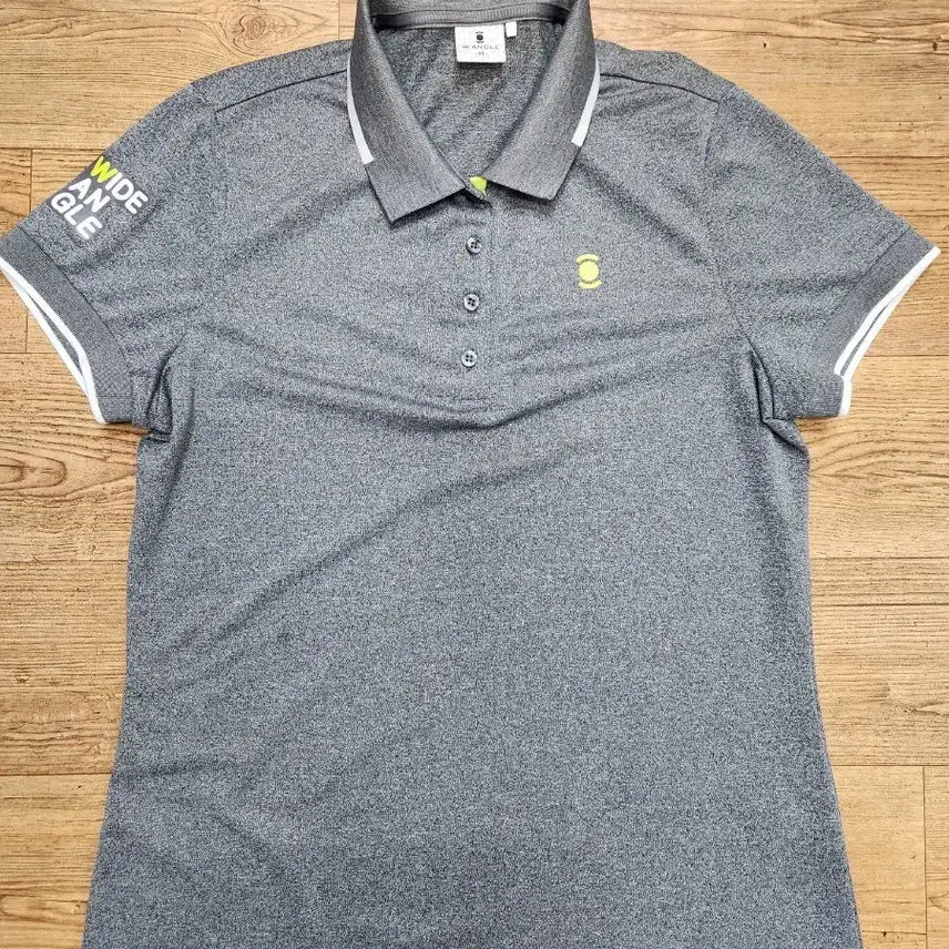 [BUNJANG] W.Angle Golf Short Sleeve T-Shirt Gray Size 95 / 와이드앵글반팔티