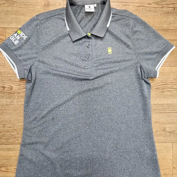 [BUNJANG] W.Angle Golf Short Sleeve T-Shirt Gray Size 95 / 와이드앵글반팔티